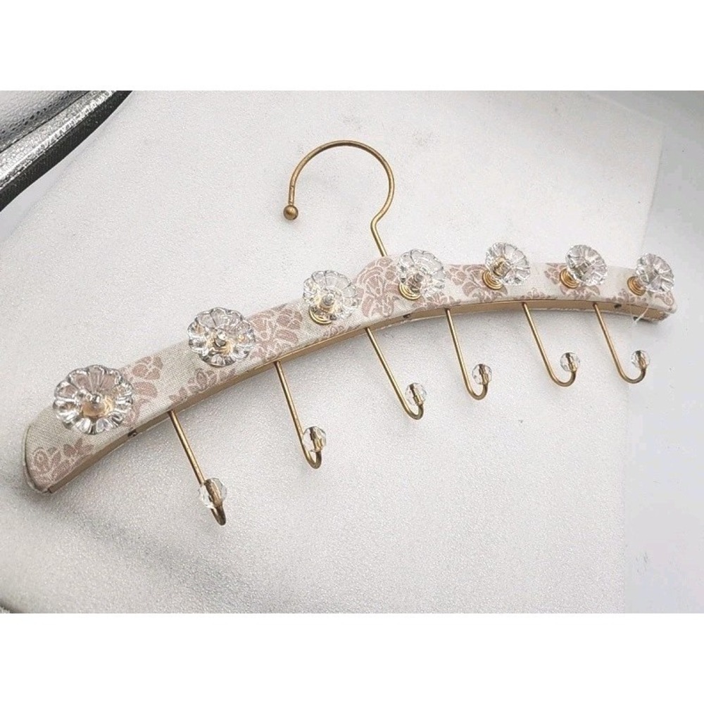 Shabby Chic Hanger for Jewelry, Scarves, belts Victorian EUC